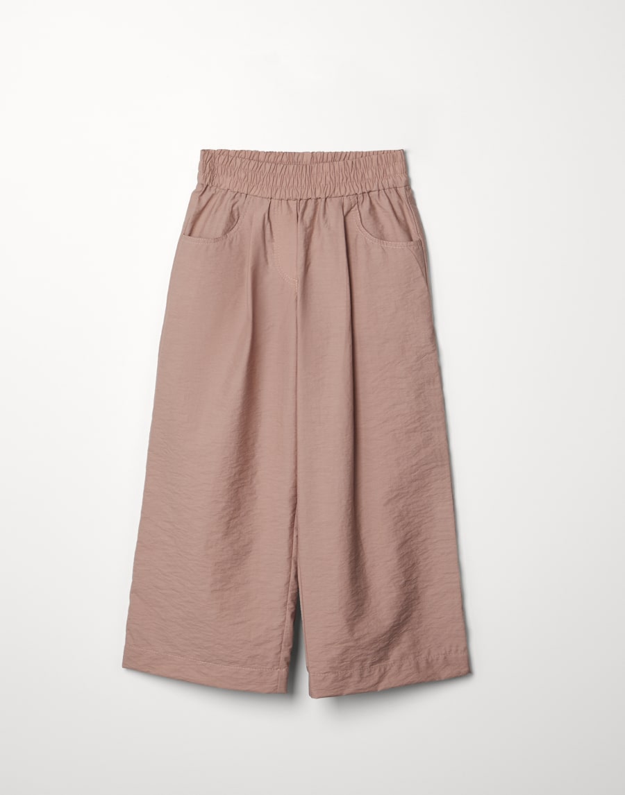 府绸长裤 粉红色 女童 - Brunello Cucinelli