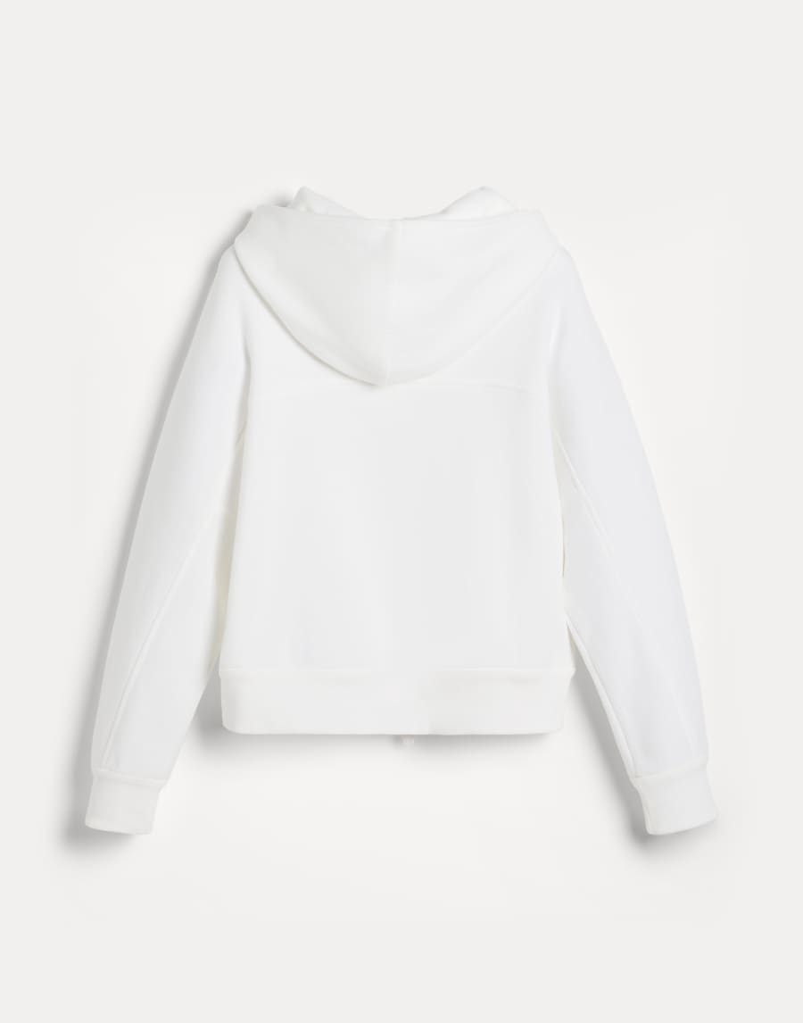 Sweatshirt with hood Off-White Girls - Brunello Cucinelli