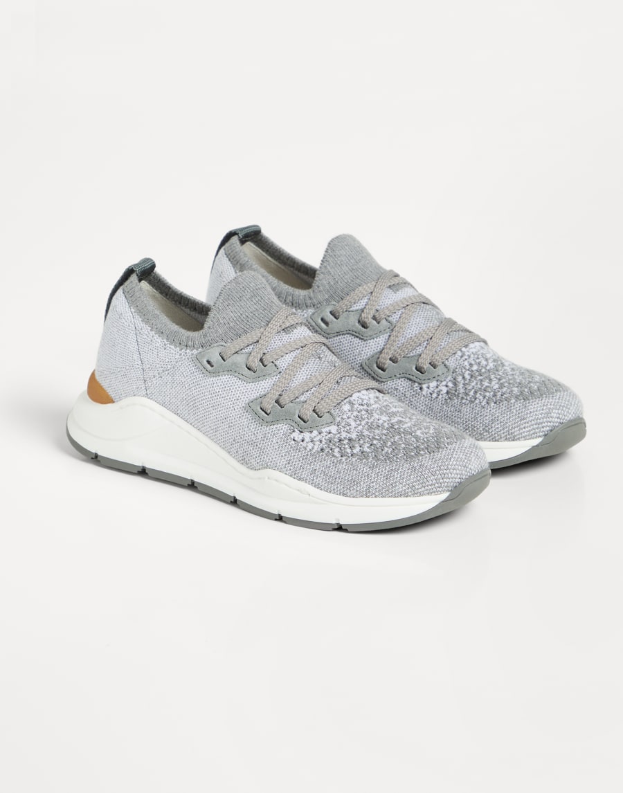 Knit runners Grey Boys - Brunello Cucinelli
