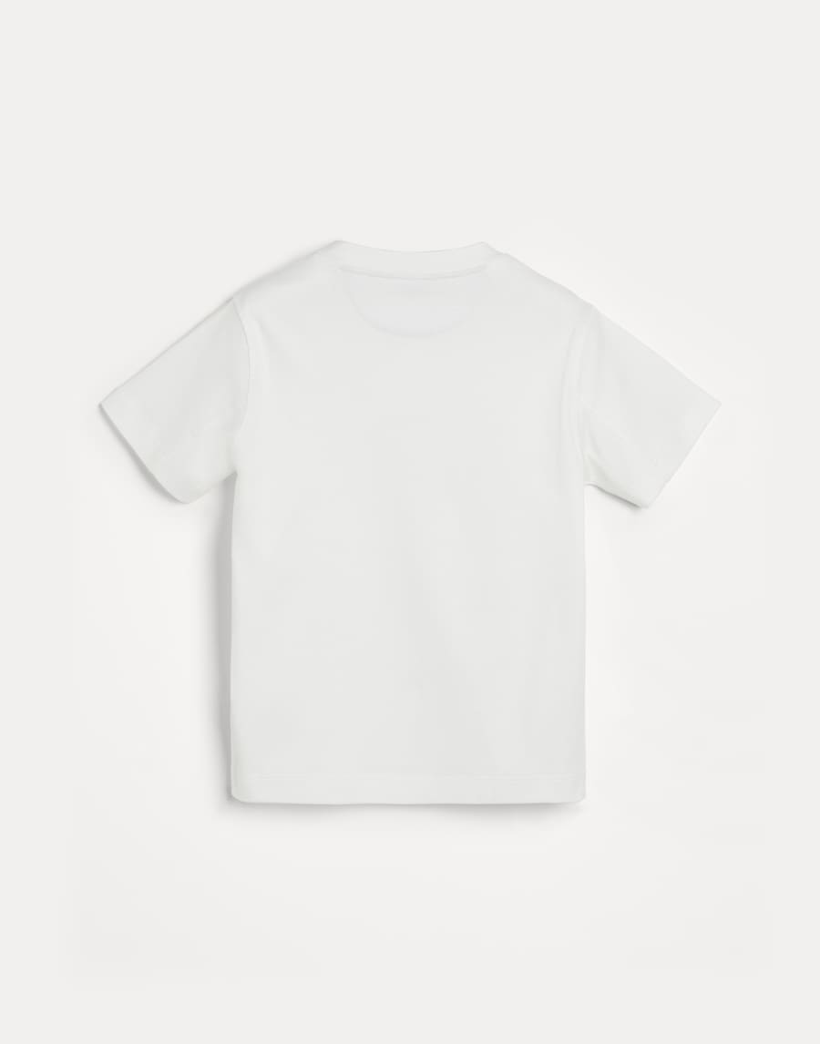 T-shirt with print Off-White Boys - Brunello Cucinelli