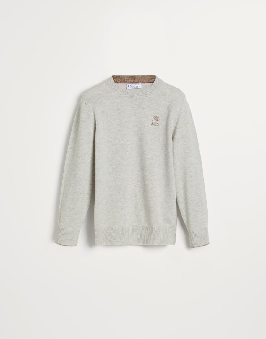 カシミヤセーター ミスト ボーイズ - Brunello Cucinelli