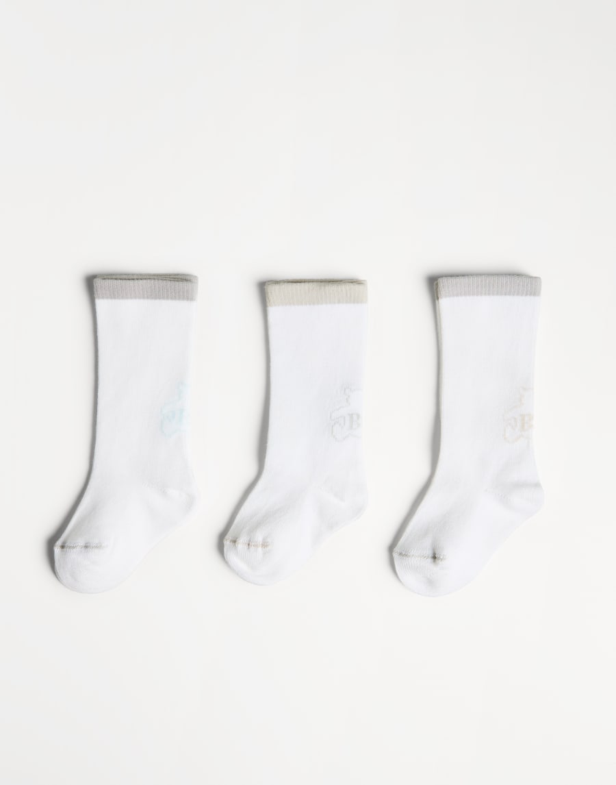 Bernie Baby socks Fog Baby - Brunello Cucinelli