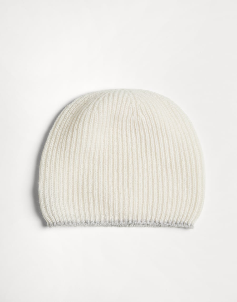 Bernie Baby knit beanie Pebble Baby - Brunello Cucinelli