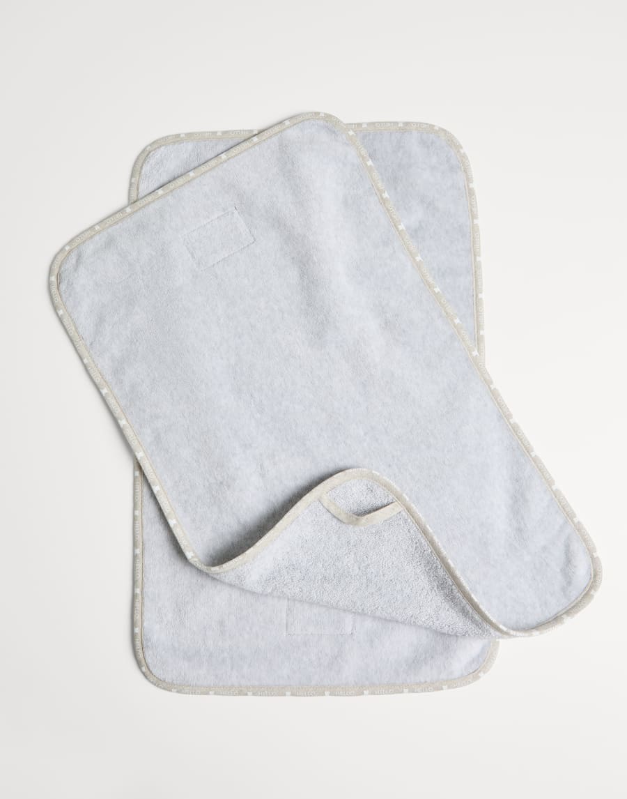 2-piece towel set Grey Baby - Brunello Cucinelli