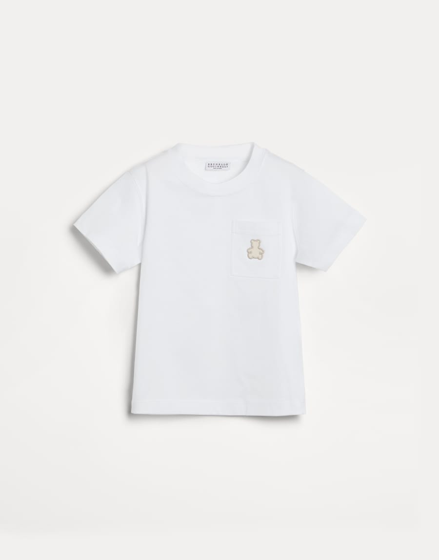 Футболка Bernie Белый Малыши - Brunello Cucinelli