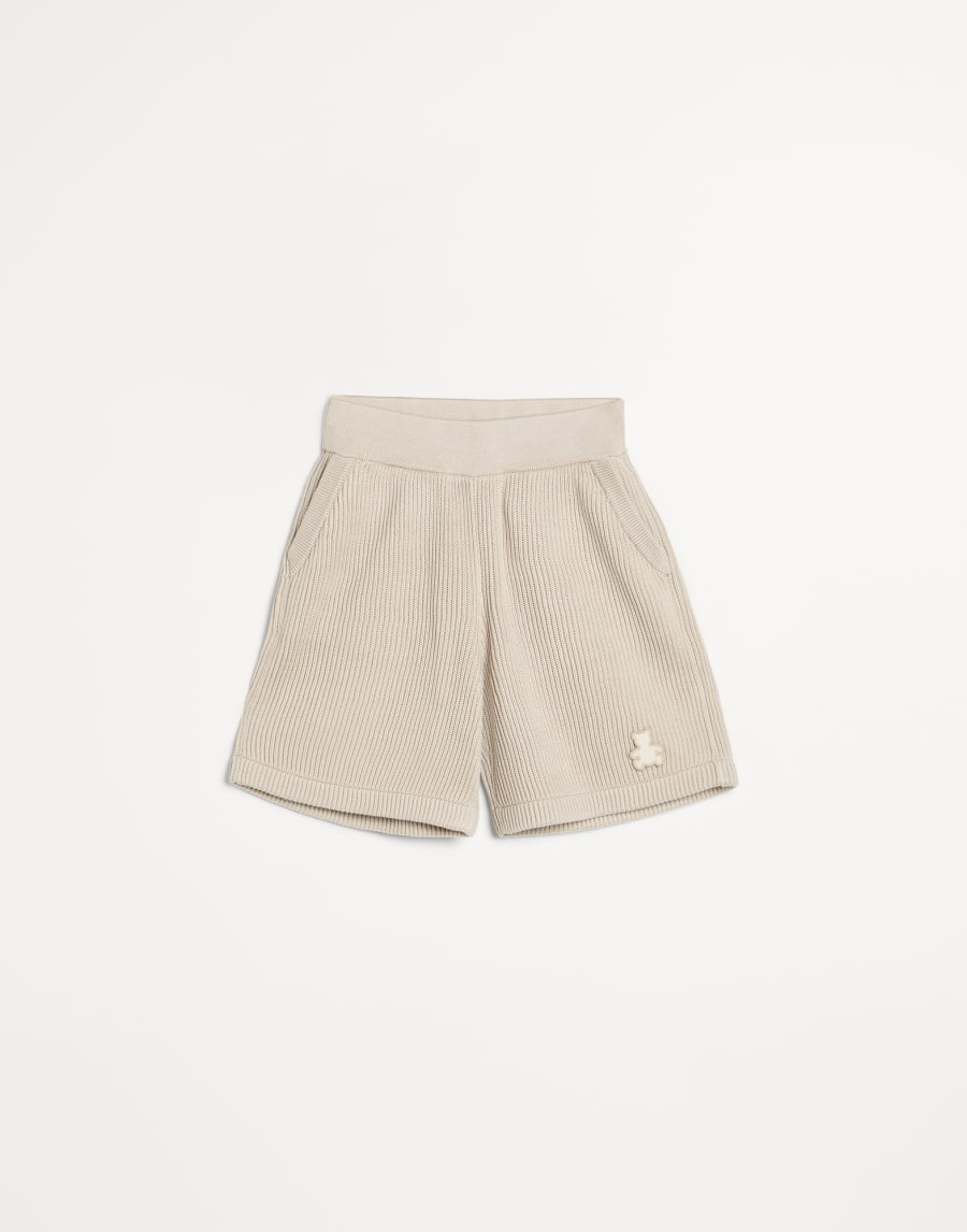 Bernie Bermuda shorts Oat Baby - Brunello Cucinelli