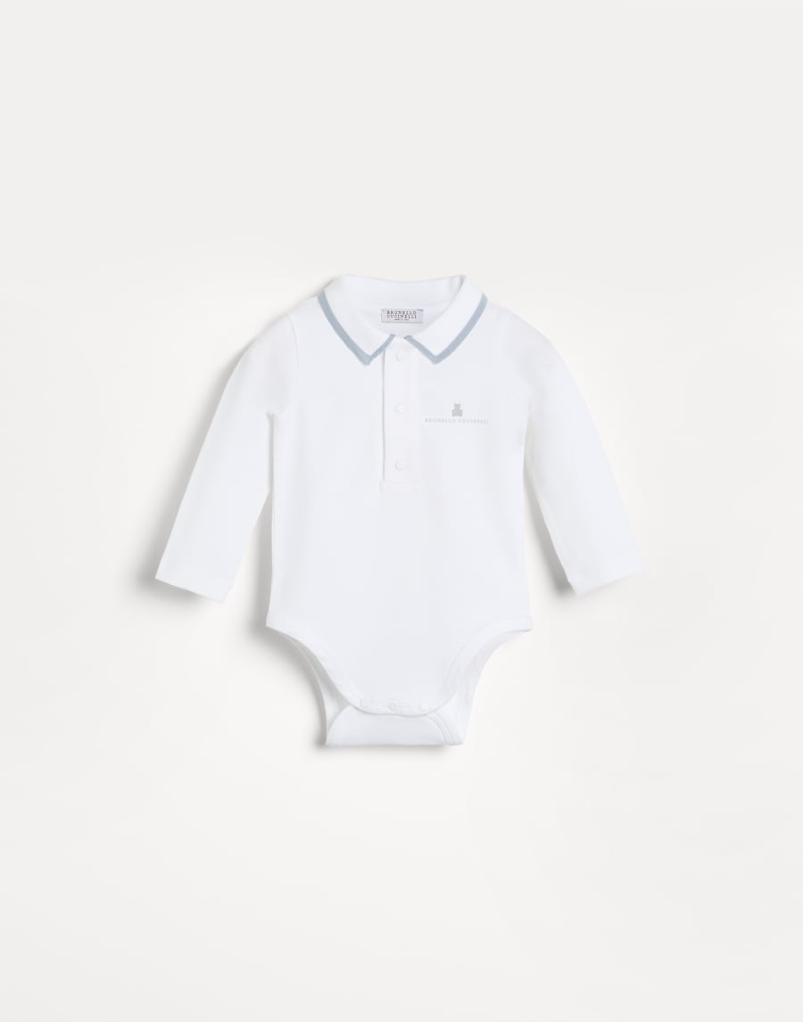 Набор из двух боди Baby Bernie Жемчужный Малыши - Brunello Cucinelli