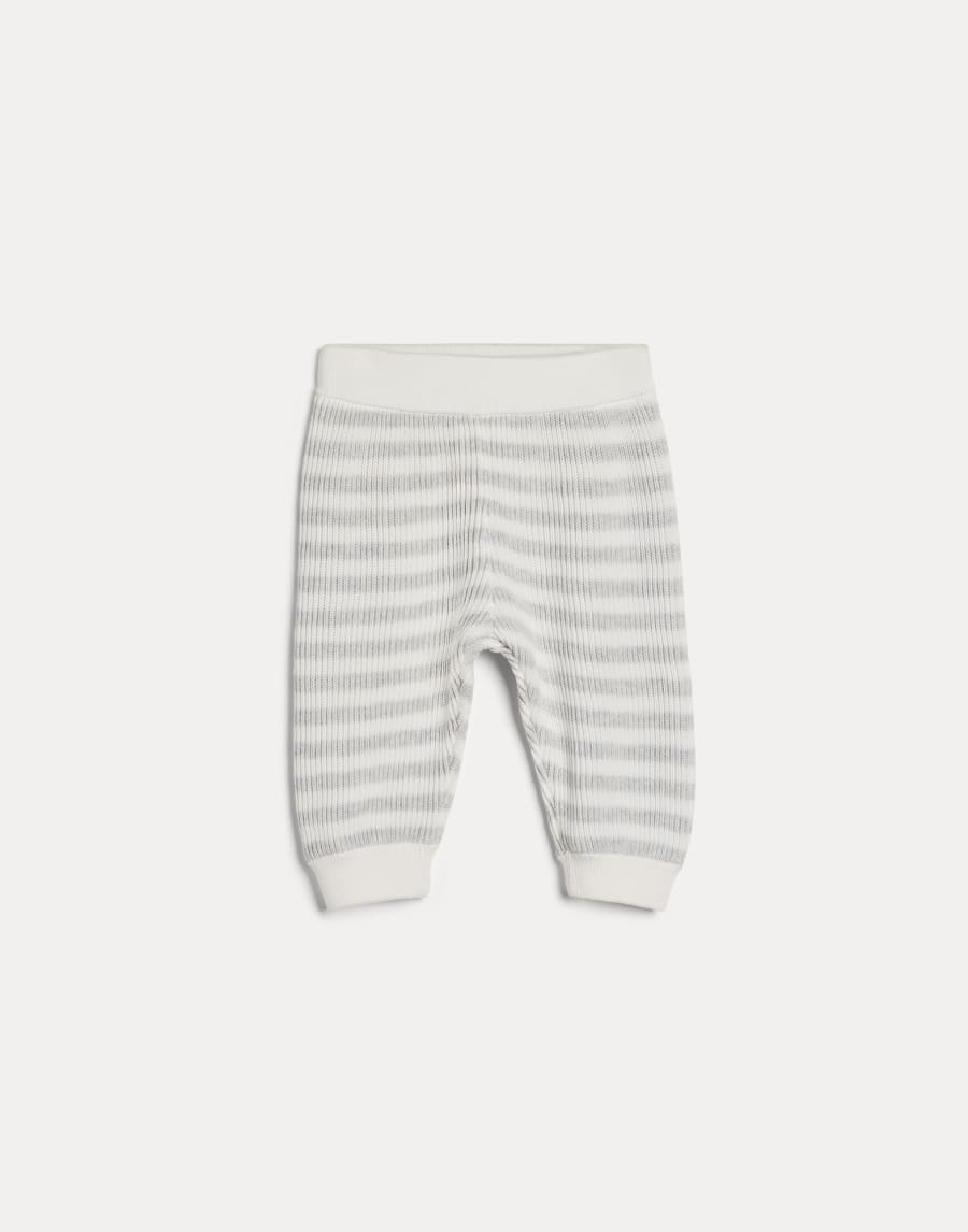 Bernie Baby striped trousers Panama Baby - Brunello Cucinelli
