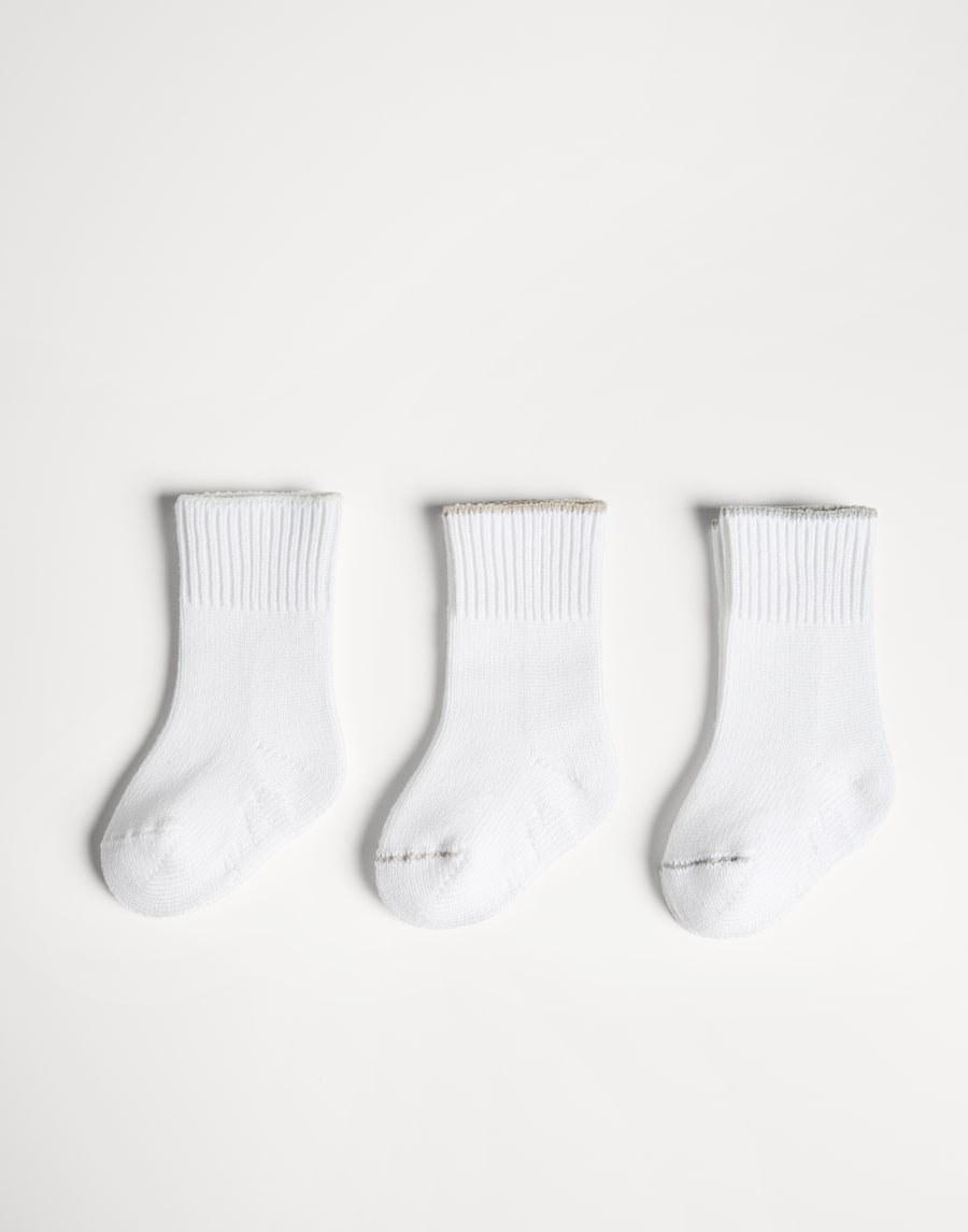 Bernie Baby socks White Baby - Brunello Cucinelli