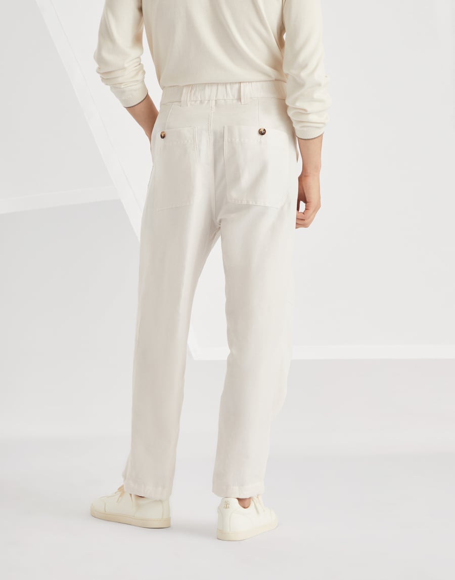 Drill trousers Off-White Man - Brunello Cucinelli