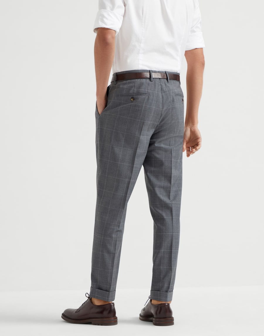Formal fit trousers Grey Man - Brunello Cucinelli