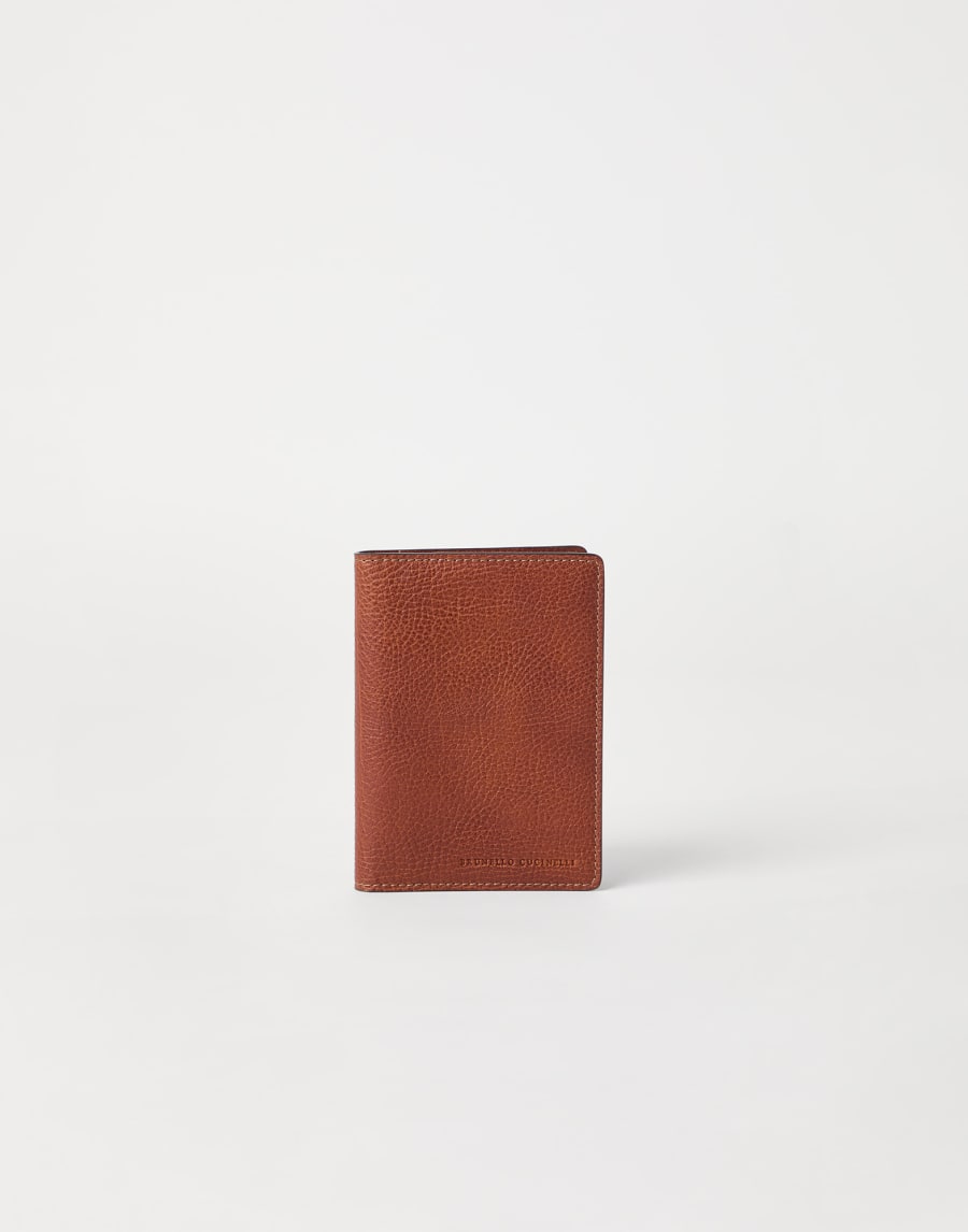 Passport holder Copper Man - Brunello Cucinelli