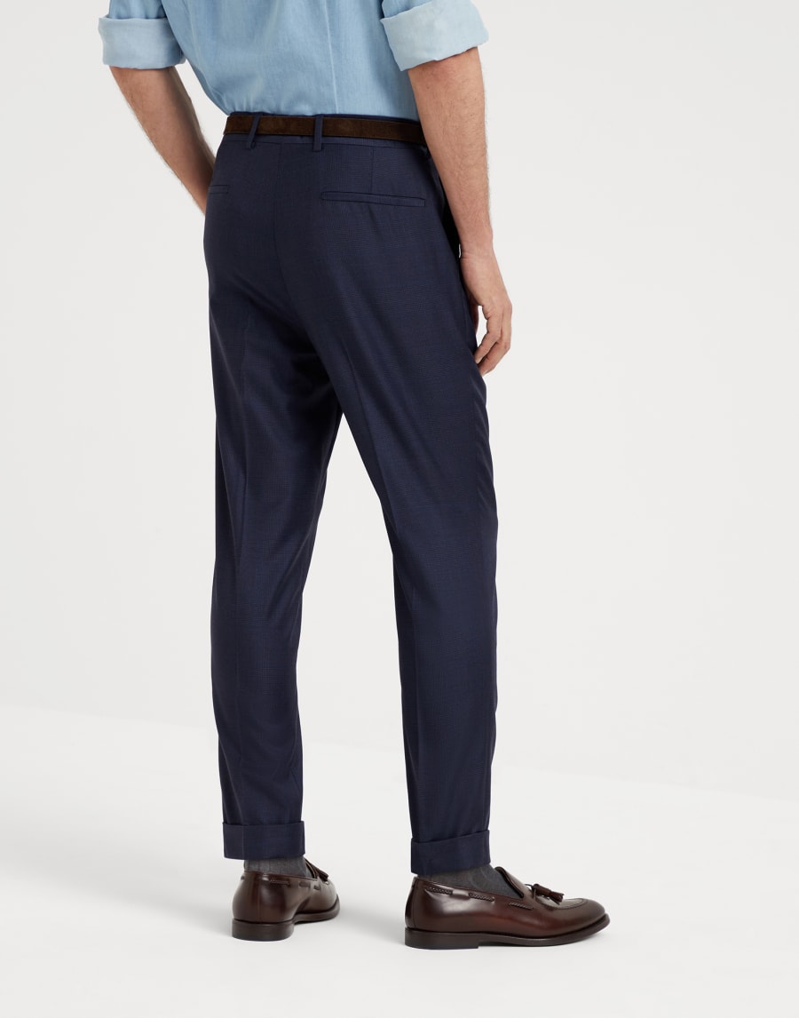 Leisure fit trousers Blue Man - Brunello Cucinelli