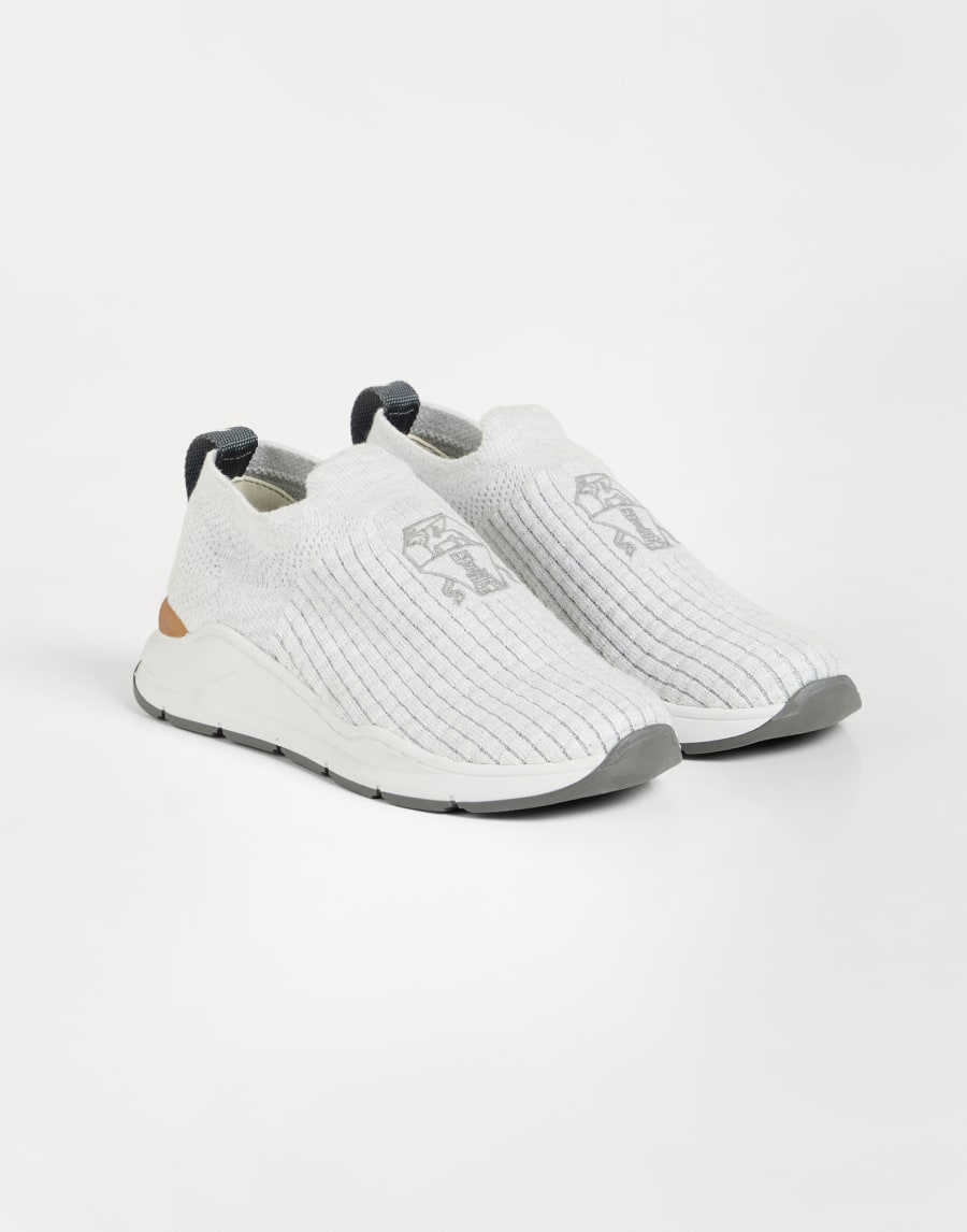 Slip-on sneakers White Boys - Brunello Cucinelli