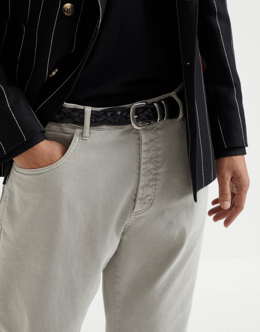 Belt with detailed buckle Black Man - Brunello Cucinelli