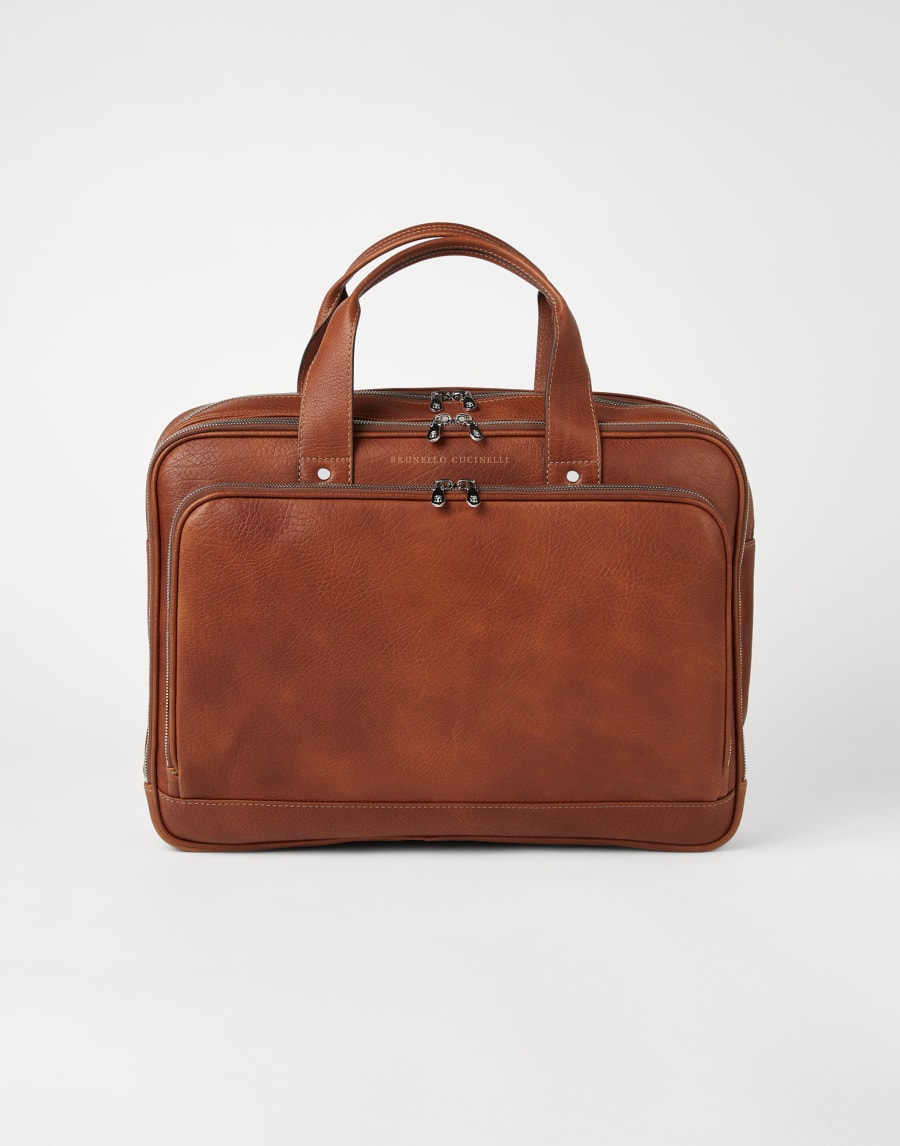 公文包 铜 男款 - Brunello Cucinelli