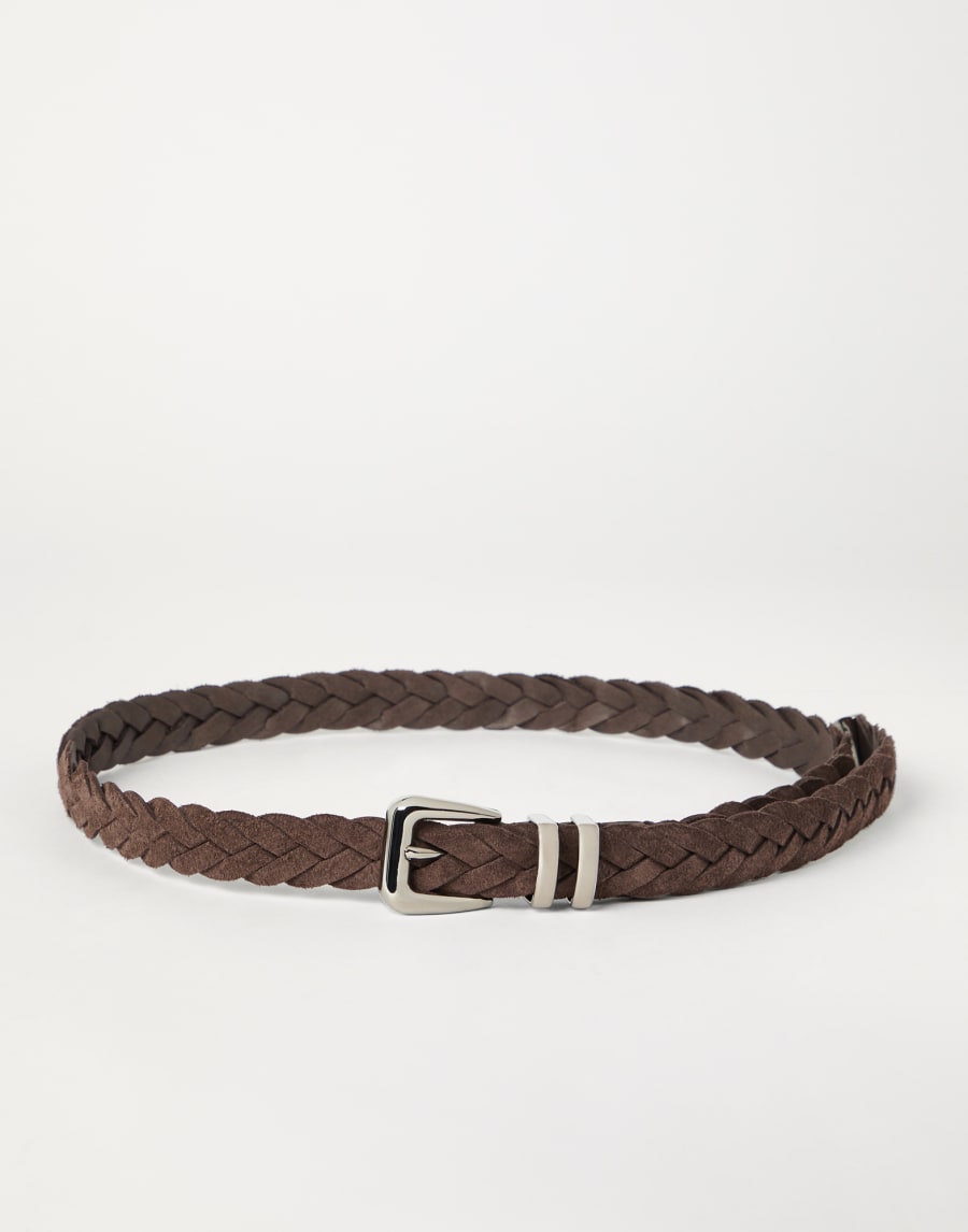 Calfskin belt Rust Brown Man - Brunello Cucinelli