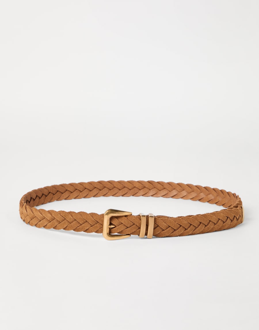 Ceinture en veau Whiskey Homme - Brunello Cucinelli