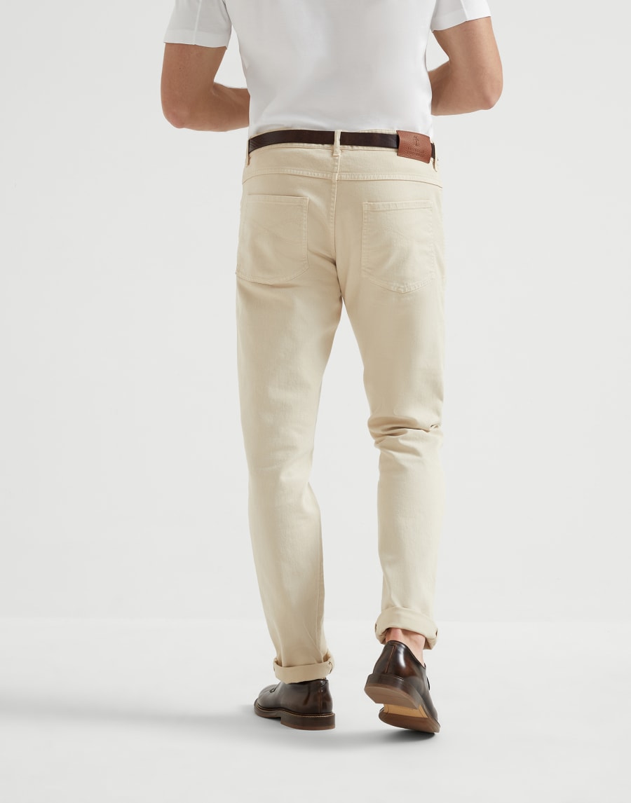 Garment-dyed trousers Buff Man - Brunello Cucinelli