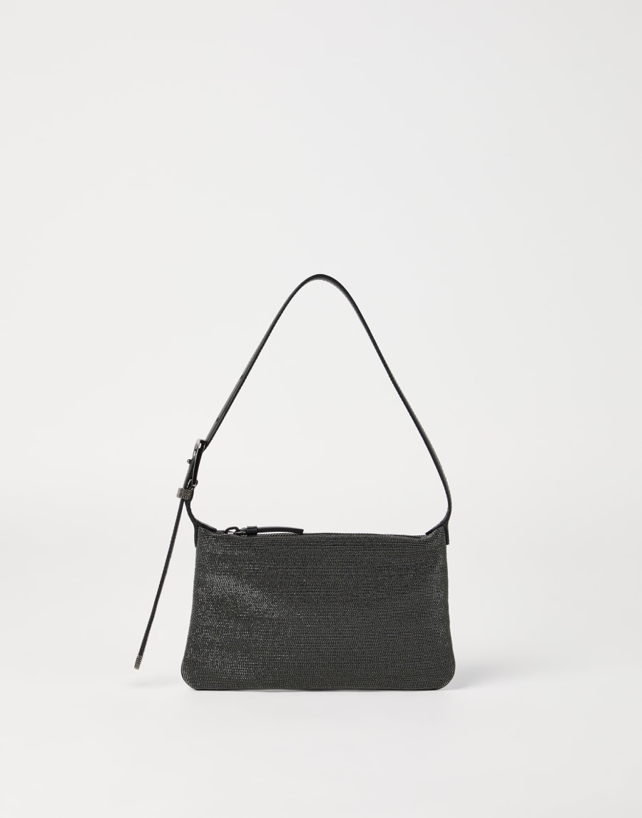 Borsa Shoulder BC Duo Precious Nero Donna - Brunello Cucinelli