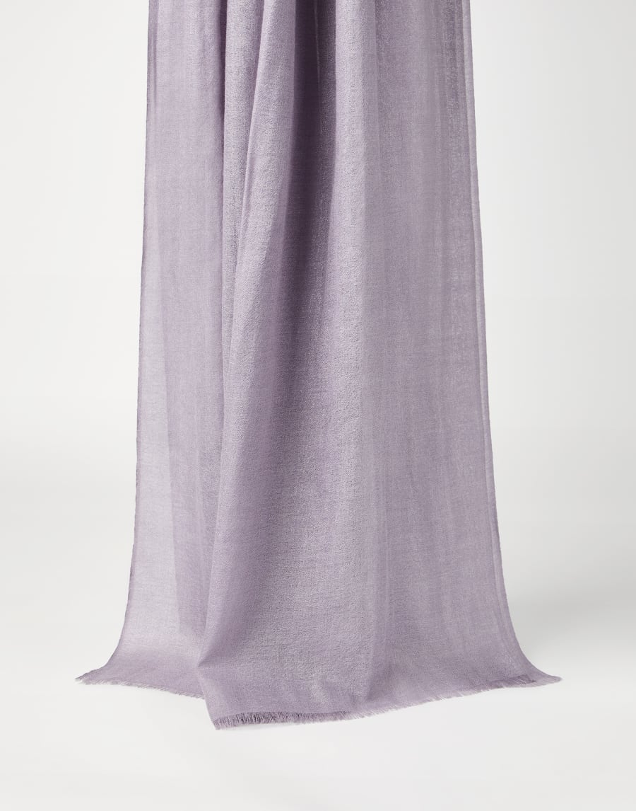 Sparkling scarf Lilac Woman - Brunello Cucinelli