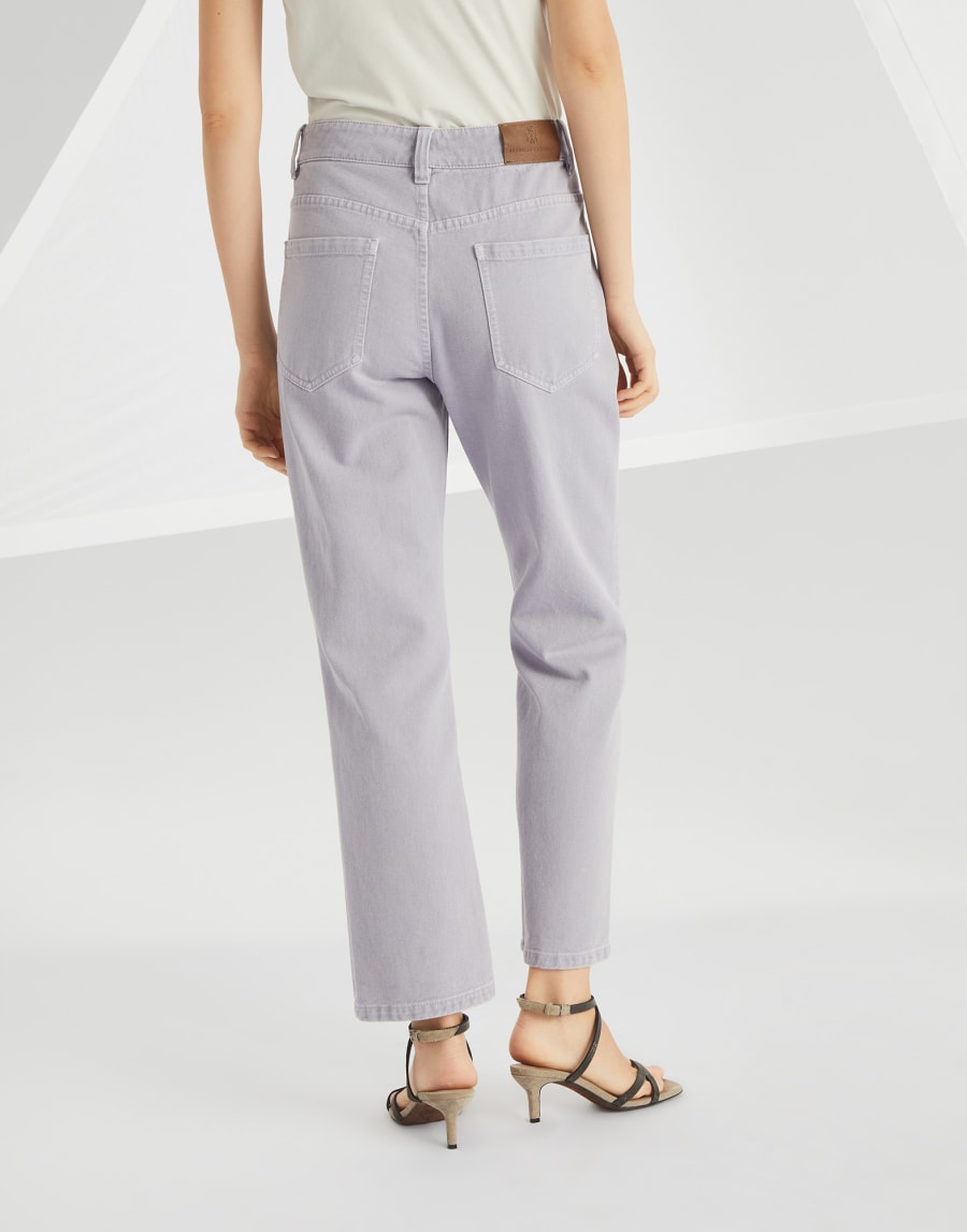 Pantalon cinq poche Lilas Femme - Brunello Cucinelli