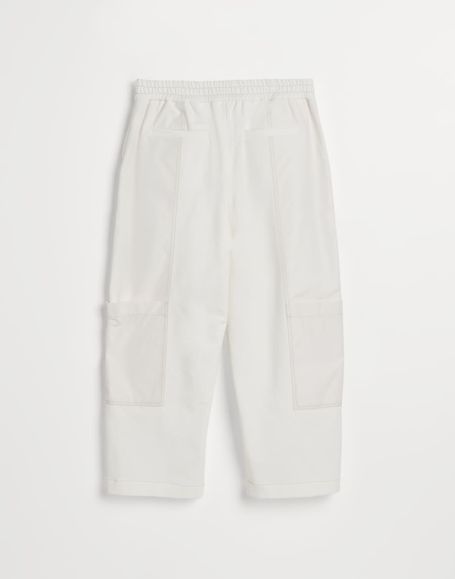 Baggy Utility trousers White Girls - Brunello Cucinelli