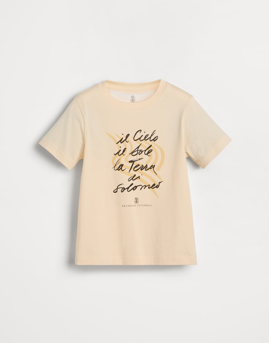 Jersey T-shirt Ginger Boys - Brunello Cucinelli