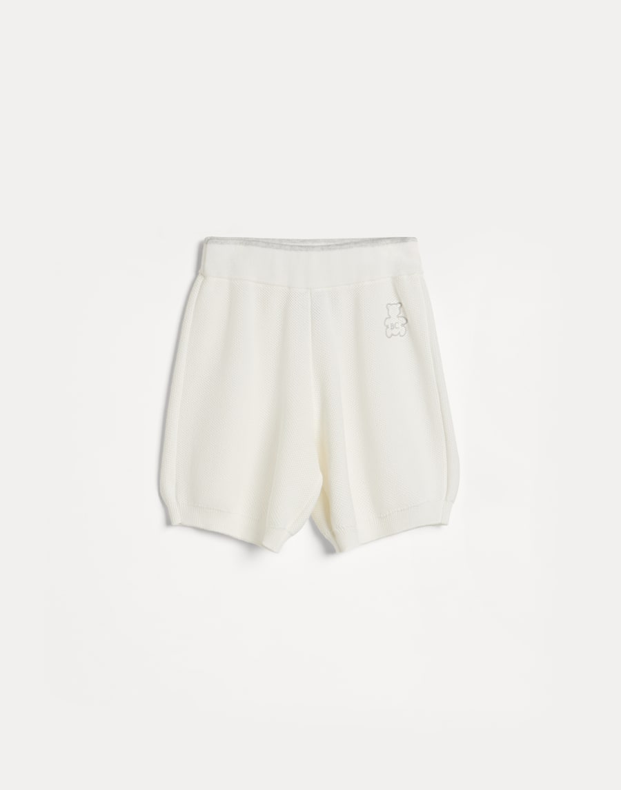 Bernie Bermuda shorts Panama Baby - Brunello Cucinelli