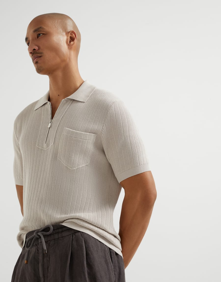 Maglia stile polo Yuta Uomo - Brunello Cucinelli