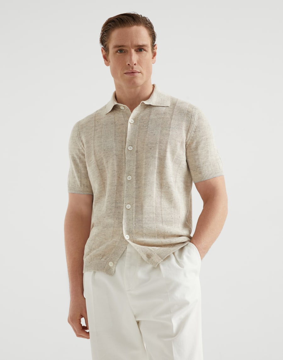 Short sleeve shirt Yuta Man - Brunello Cucinelli