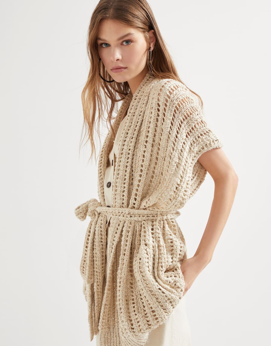 Dazzling cardigan Buff Woman - Brunello Cucinelli