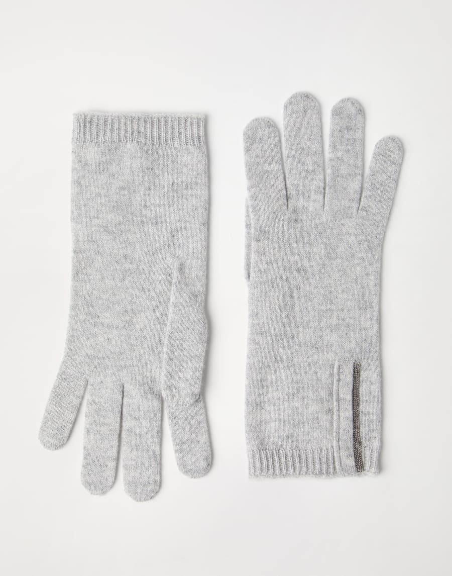 Knit gloves Pebble Woman - Brunello Cucinelli