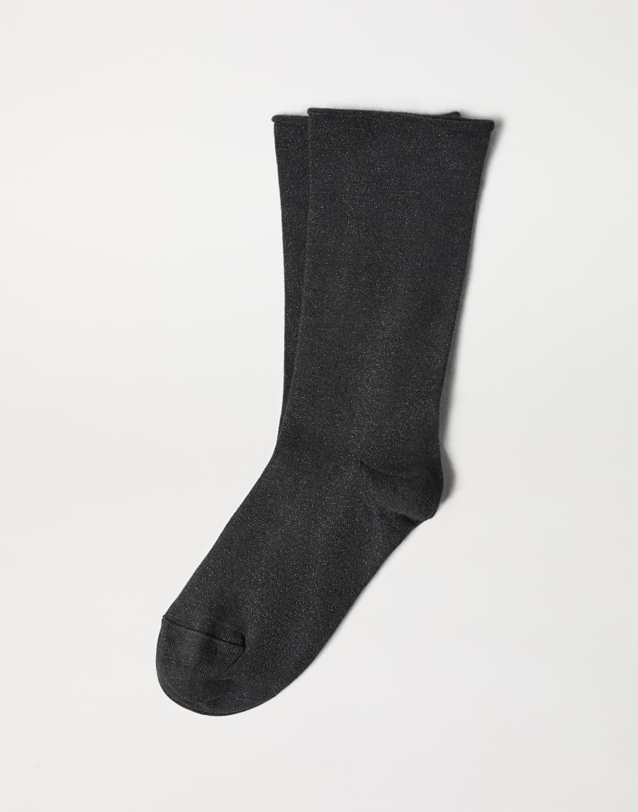 Cashmere knit socks Lead Woman - Brunello Cucinelli
