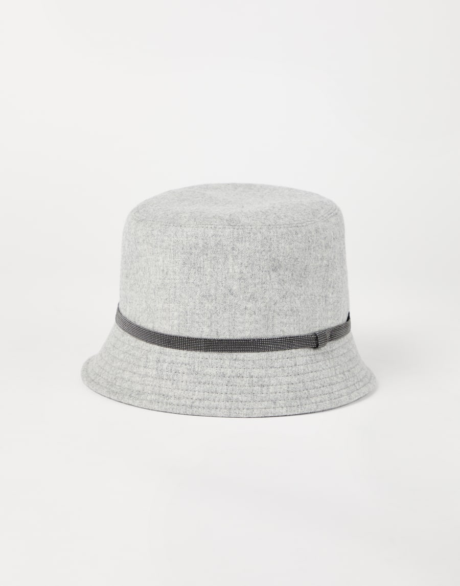 Bucket hat Light Grey Woman - Brunello Cucinelli