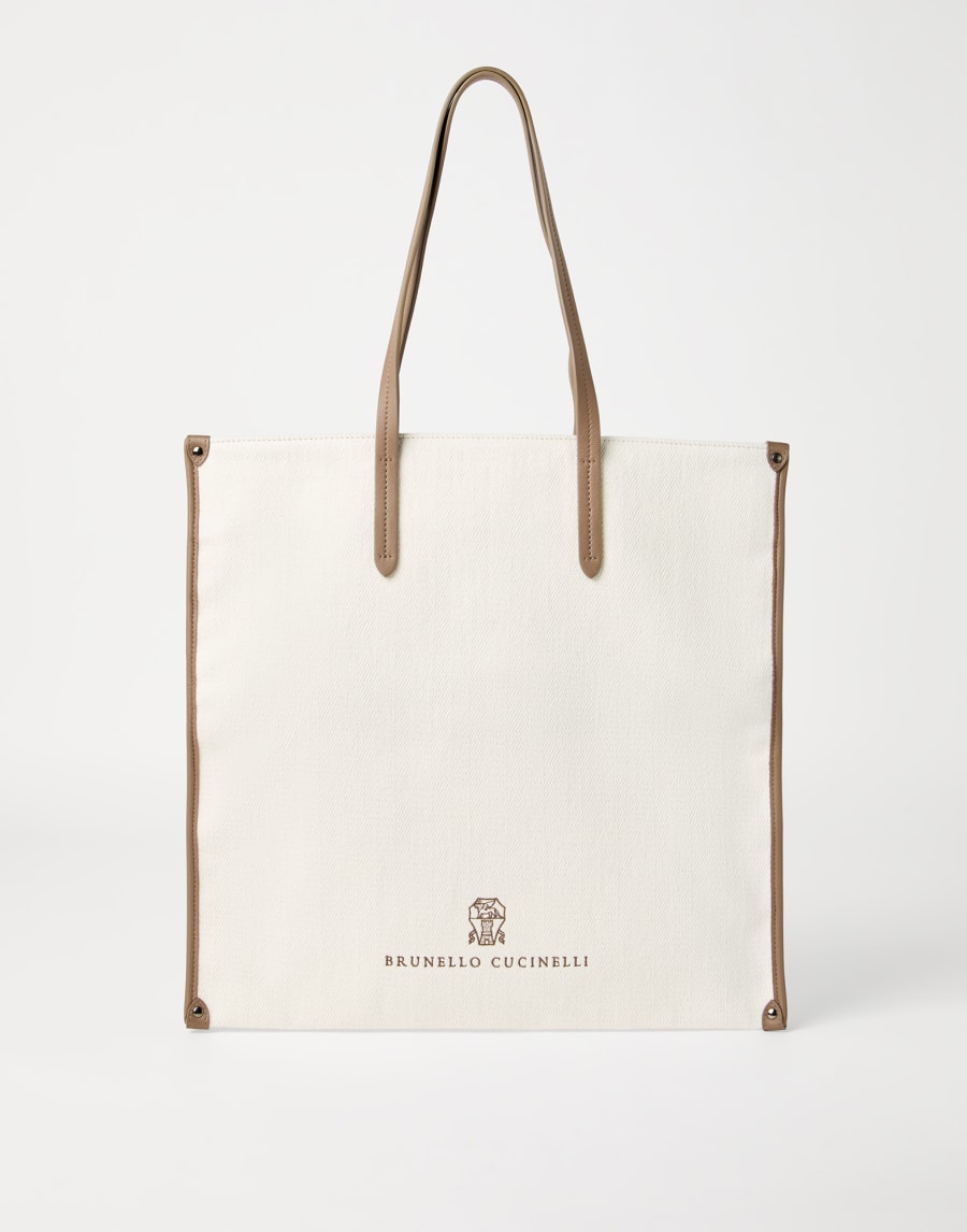 购物袋 巴拿马色 生活风格 - Brunello Cucinelli