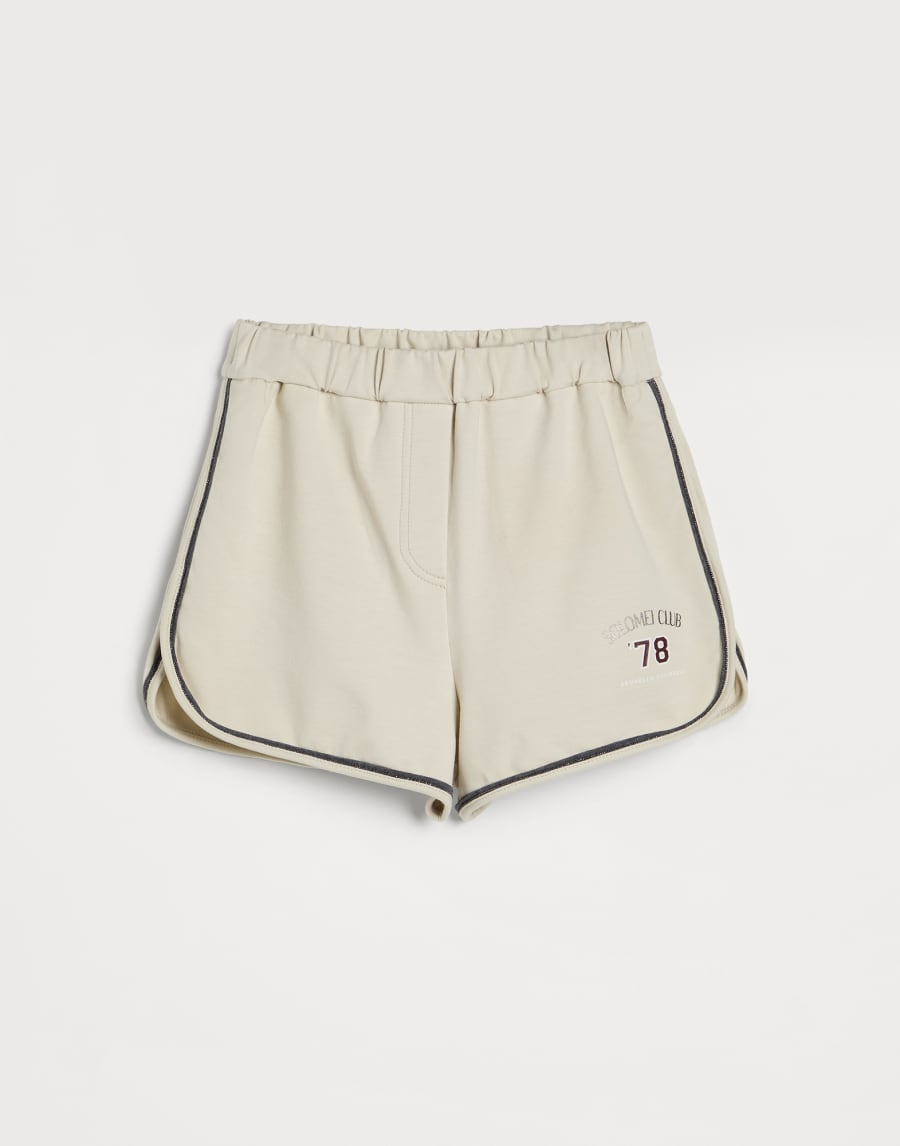 Lightweight French terry shorts White Girls - Brunello Cucinelli