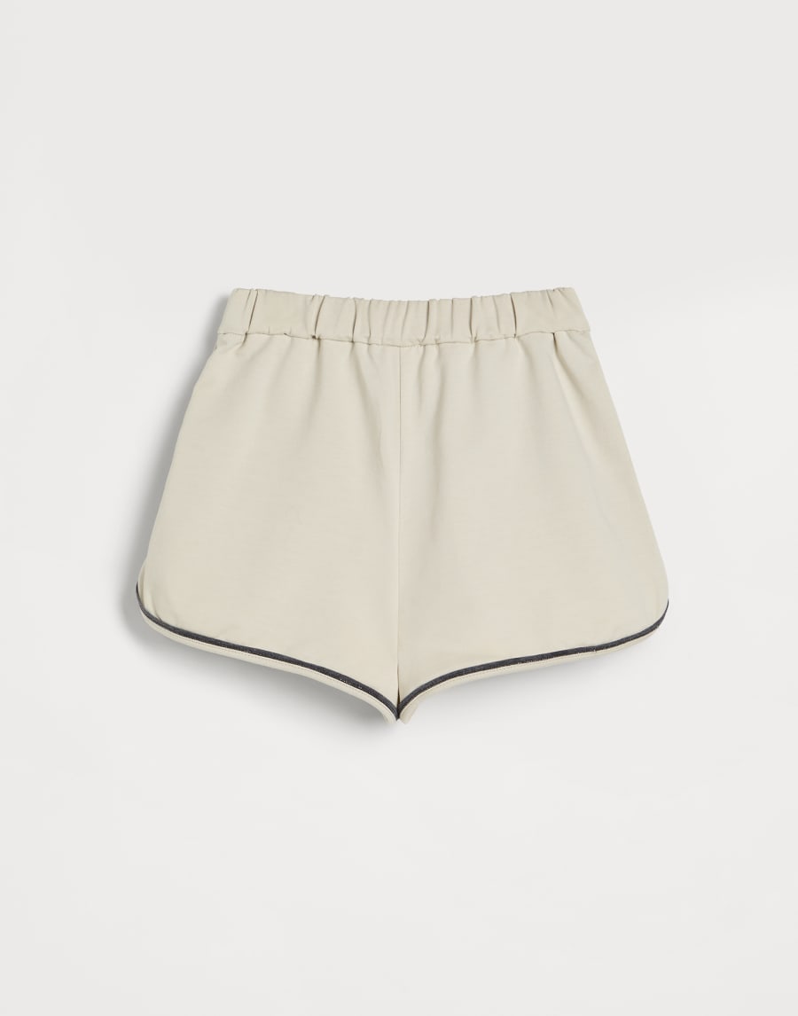 Lightweight French terry shorts White Girls - Brunello Cucinelli