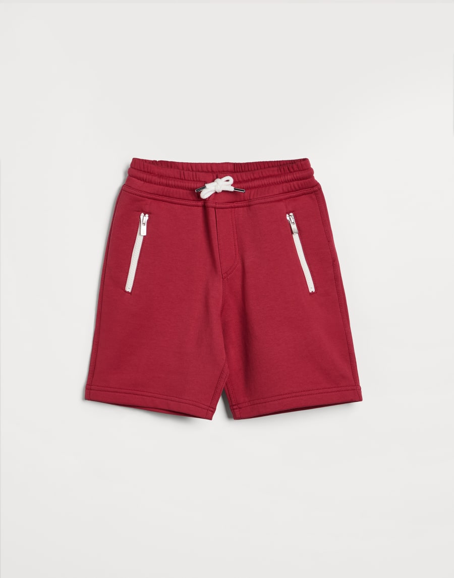 French terry Bermuda shorts Ruby Boys - Brunello Cucinelli