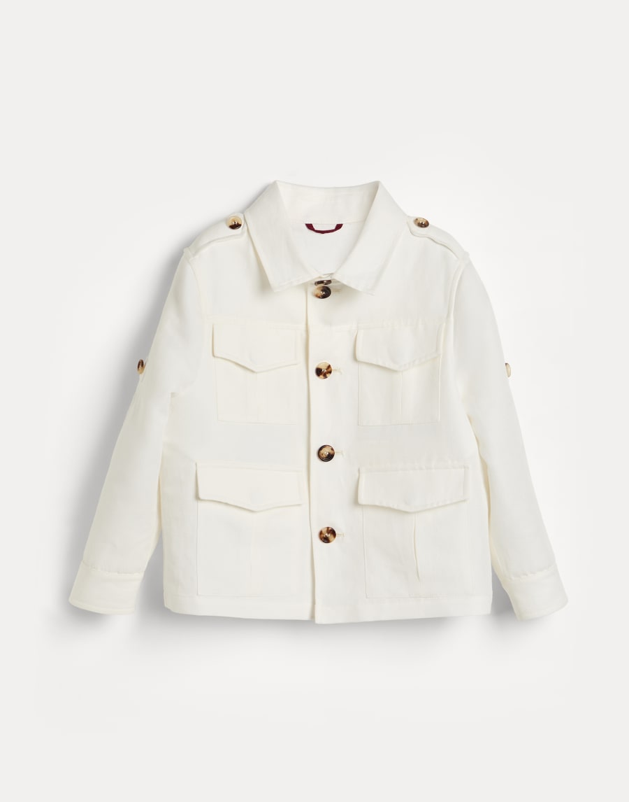 Drill safari jacket Snow Boys - Brunello Cucinelli