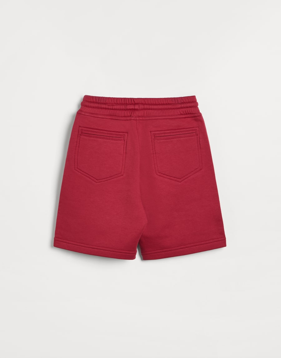 French terry Bermuda shorts Ruby Boys - Brunello Cucinelli