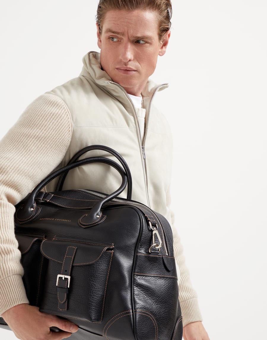 Weekender bag Black Man - Brunello Cucinelli