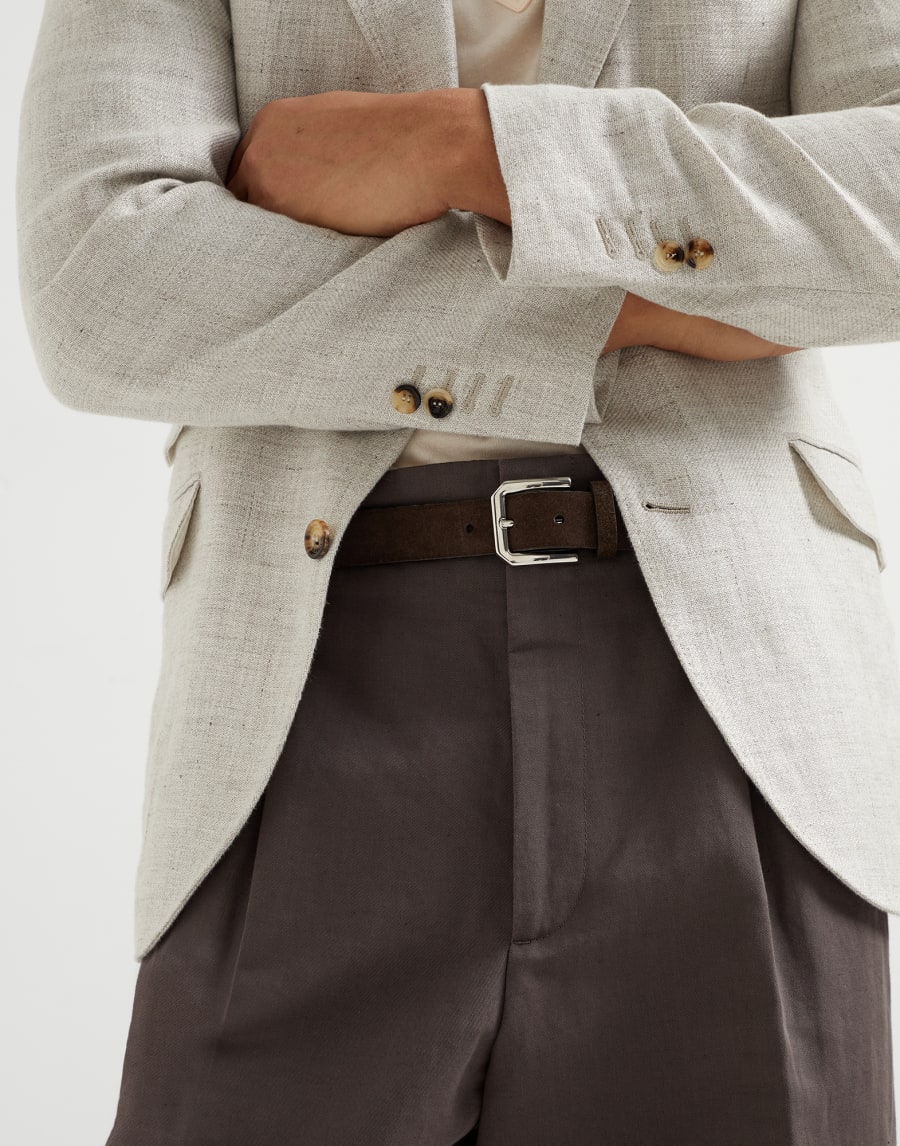 Leather belt Black Man - Brunello Cucinelli