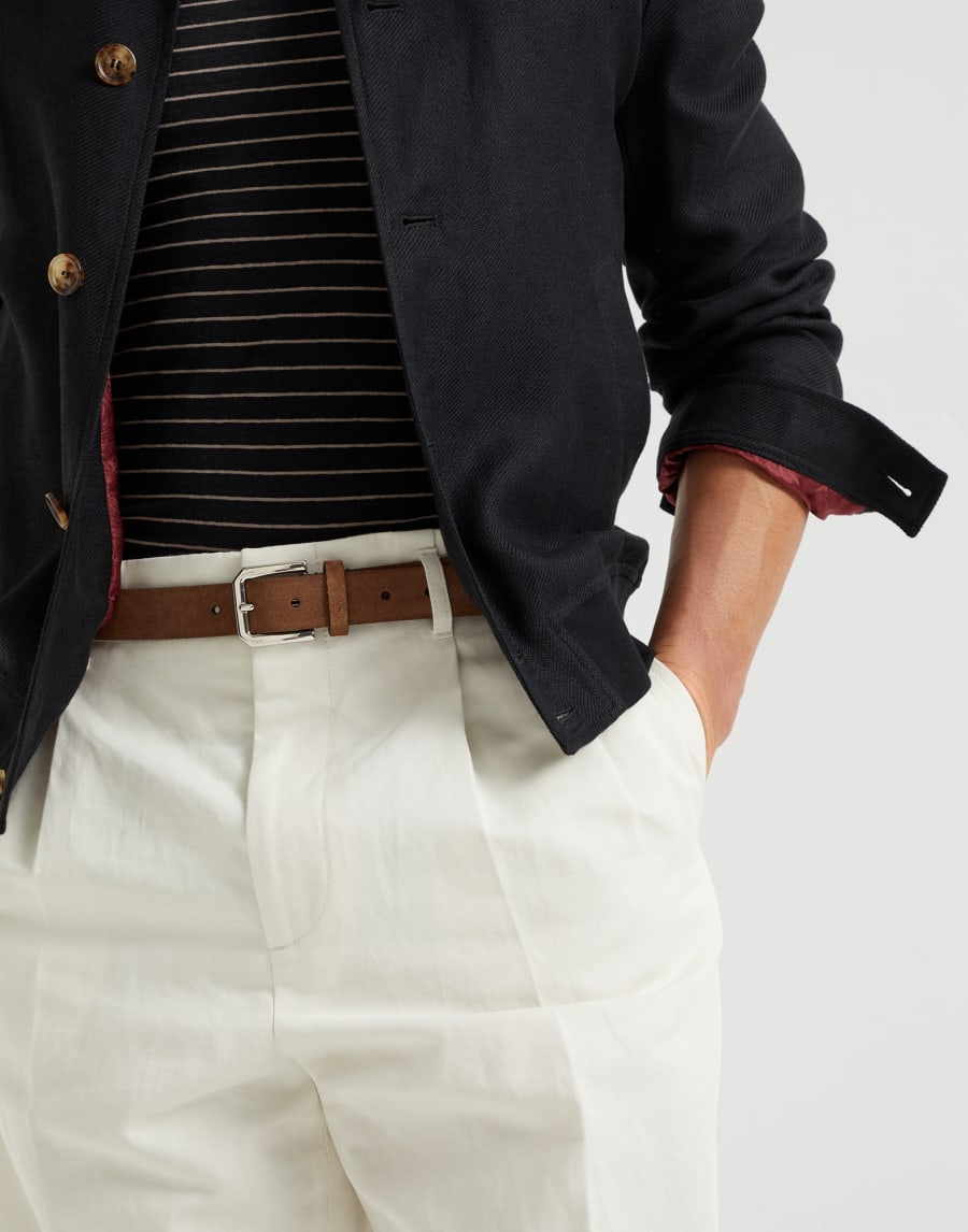Leather belt Brown Man - Brunello Cucinelli