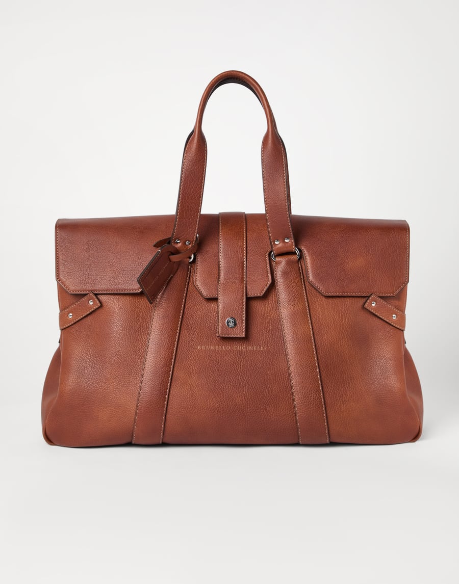 Weekender Country bag Copper Man - Brunello Cucinelli
