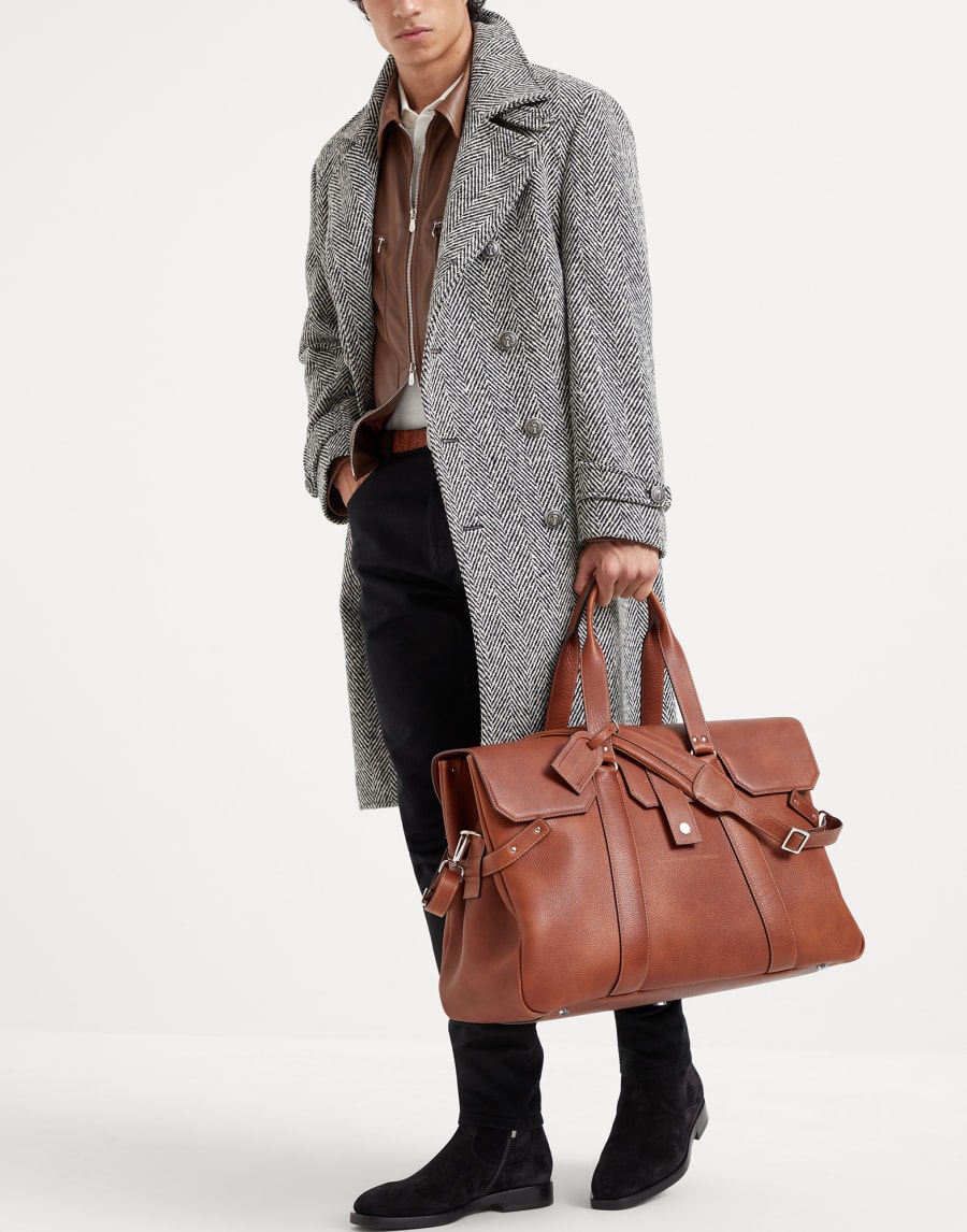 Weekender Country bag Copper Man - Brunello Cucinelli