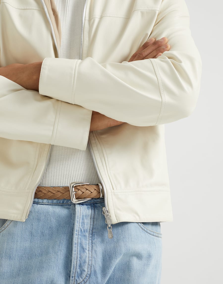 Calfskin belt Hazelnut Man - Brunello Cucinelli