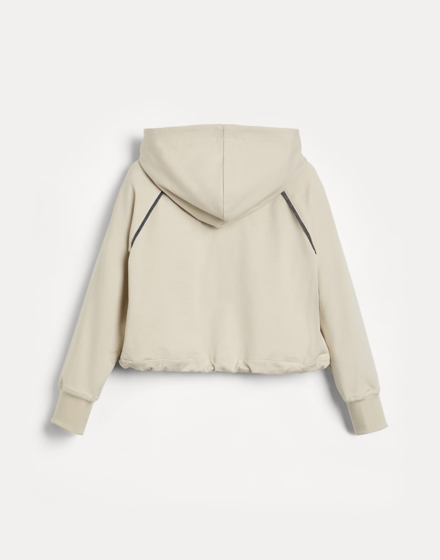 Lightweight French terry sweatshirt White Girls - Brunello Cucinelli