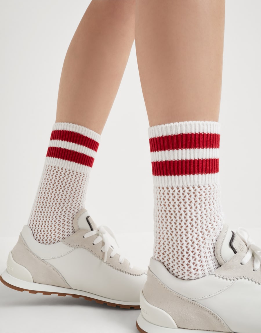 Knit socks Red Woman - Brunello Cucinelli