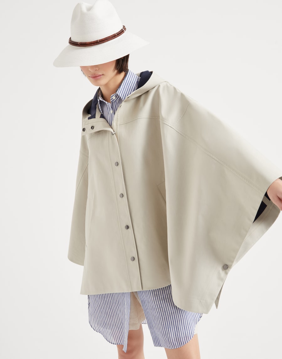 ウォーターレジスタント アウターウェア クールベージュ レディース - Brunello Cucinelli